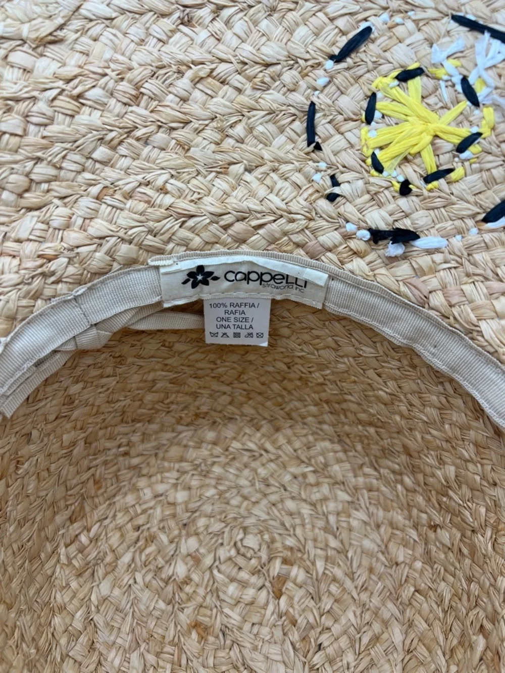 Cappelli Straworld 291 raffia